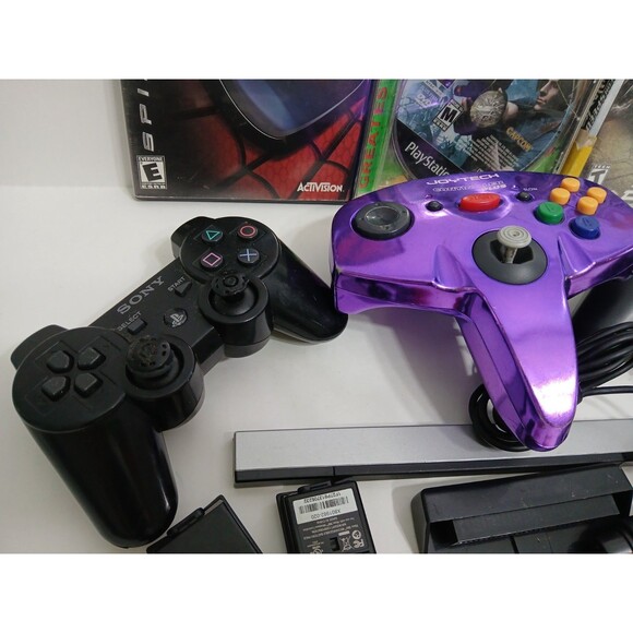 Video Game Parts Accesories Controller Cards Lot Bundle Not Tested PlayStation - Picture 2 of 9